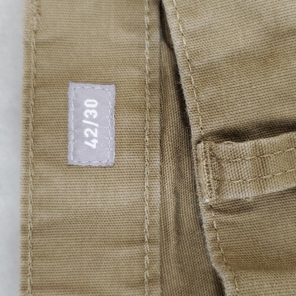 Ariat Rebar M4 pants men's 42 ×30L  field khaki  relaxed straight leg made tough - Picture 13 of 16